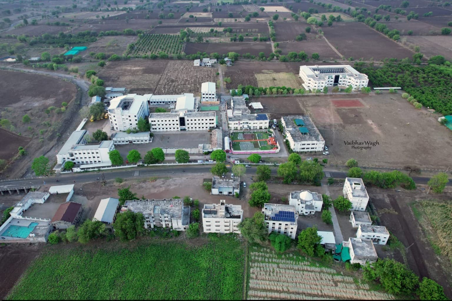 Satpuda Central Campus Aerial Drone View